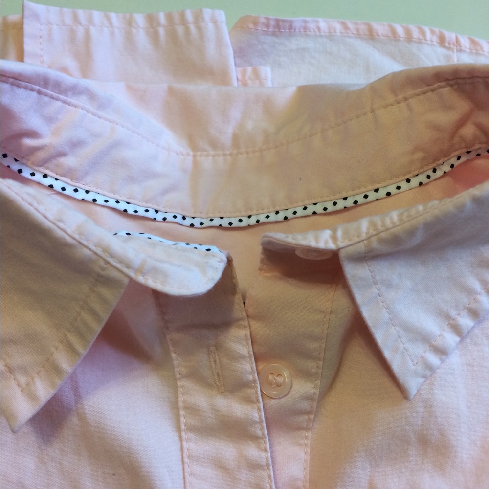 COVINGTON Essentials light pink button down